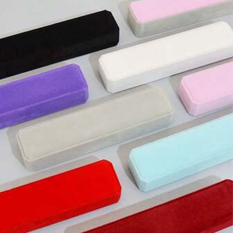 Boîte cadeau pour bijoux, boîte pour collier, boîte en velours, boîte de rangement pour collier, boîte pour collier, boîte cadeau pour collier et bracelet pour femmes, organisateur de rangement, essentiels de voyage, retour à l'école, stockage dans le dortoir