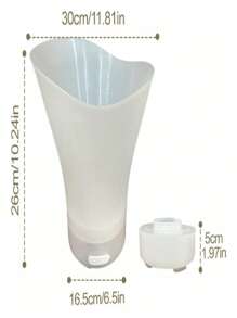 7LT Party Ice Bucket With Durable Illuminated Color Changing LED, Perfect For Wine And Champagne, Changes To 7 Colors - White - View 3