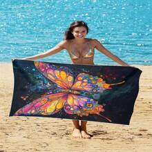 Extra Large Beach Towel - Soft, Lightweight, Absorbent Polyester Towel, Suitable For Travel, Swimming, Camping, Yoga, Fitness, And Beach Vacations - Perfect Gift For Family And Friends Mother's Day Flowers, Personalized Gifts For Mom, Last Minute Gifts, Mother's Day Ideas, Mothering Sunday Gifts, Handmade Cards For Mum, Best Mother's Day Gifts Under $50 Summer, Holiday