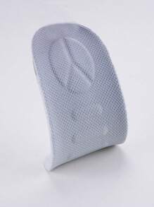 1 Paar Herren Erhöhende Einlegesohlen, ermüdungsfreies Kissen stoßabsorbierendes PVC-Halbpolster, geeignet für Sportschuhe, Stiefel und andere Schuhe