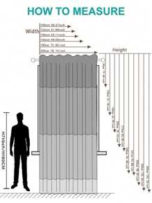 1 件垂直毛绒流苏半透明亚麻窗帘，适用于卧室、客厅、阳台、卧室窗帘 - 米色 - 查看 2
