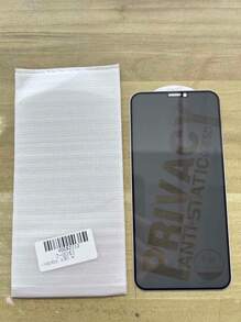 Juego de 4 protectores de pantalla de vidrio templado con borde negro para protección de privacidad de pantalla completa, compatible con iPhone 16/16 Plus/16 Pro/16 Pro Max/15/15Pro/15 Plus/15 Pro Max, regalo para cumpleaños, familiares y amigos, protector de pantalla antiespia, accesorio para teléfono