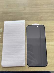 Juego de 4 protectores de pantalla de vidrio templado con borde negro para protección de privacidad de pantalla completa, compatible con iPhone 16/16 Plus/16 Pro/16 Pro Max/15/15Pro/15 Plus/15 Pro Max, regalo para cumpleaños, familiares y amigos, protector de pantalla antiespia, accesorio para teléfono