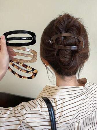 4ชิ้น/1ชิ้น ผู้หญิง 12ซม./4.72นิ้ว กิ๊บติดผมพลาสติกสีเจลลี่สดใสขนาดใหญ่ สีดำ น้ำตาล เหลืองอำพัน น้ำหนักเบา, แฟชั่น อเนกประสงค์ ไฮเอนด์ สง่างาม เรียบง่าย สีพื้น เหมาะสำหรับออกไปข้างนอกทุกวัน พักผ่อน ปาร์ตี้ เดินทาง ทำผมมวย ล้างหน้า แต่งหน้า จับคู่ชุด กิ๊บหนีบผมทรงกล้วย เครื่องประดับผมผู้หญิง เครื่องประดับผม ผู้หญิง เครื่องประดับผม เครื่องประดับผมหยิก ฤดูใบไม้ร่วง อุปกรณ์ทำผม เครื่องประดับผู้หญิง ของเกี่ยวกับผม ฤดูใบไม้ร่วง เครื่องประดับผม อุปกรณ์ทำผม ของเกี่ยวกับผม ของใช้ เครื่องประดับเสริมความงาม ของขวัญ ท่องเที่ยว ของขวัญสำหรับผู้หญิง ของเกี่ยวกับผม ถุงน่อง ถุงน่องสำหรับผู้หญิง ถุงน่องสำหรับผู้ใหญ่ ของเกี่ยวกับผม เครื่องประดับผมสำหรับวัยแรกแย้ม เครื่องประดับผม ไอเดียของขวัญสำหรับผู้หญิง ถุงน่องเสริมความงาม ของขวัญสำหรับผู้หญิง