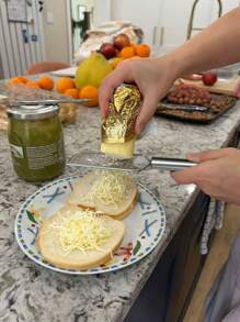 Stainless Steel Cheese Grater, Lemon Zester, Kitchen Gadget