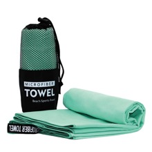 Portable Green Camping & Travel Towel