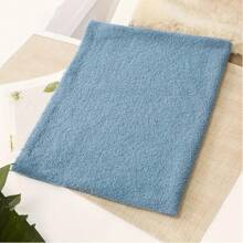 1 Stück 20 x 63 Zoll breiter Uni-DIY-Stoff, Teddy Kurzhaar Plüsch Dekorationsstoff, vorgeschnittene Oblongs für Heimwerken, Nähen, Quilten