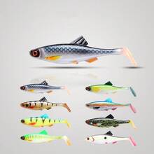 T-Tail Soft Fishing Lures, Widely Used For Swimming Lures In Most Water Bodies, Suitable For Most Fish Species