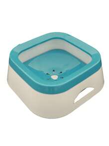 1 pièce Bol d'eau anti-éclaboussures pour amoureux de chats/chiens et maman de chiens/chats, anti-déversement pour les amoureux de chiens et les mamans de chiens, et les amoureux de chats et les mamans de chats, avec base antidérapante et design de filtre flottant, parfait pour les voyages et l'usage domestique, convient aux amoureux de chats, aux mamans de chats, aux amoureux de chiens et aux mamans de chiens