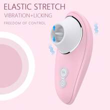 Electric Tongue Licking, Egg Jumping, Vibration, Licking, Female Masturbation Device, Adult Sex Toy Valentine's Day