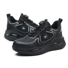 frysen Chaussures de travail frysen Chaussures de sécurité pour hommes et femmes Chaussures légères antidérapantes avec embout en acier Chaussures de sécurité confortables et respirantes avec fermeture à torsion 37-46 EU