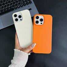 Funda de piel con textura de canto rodado de alta gama para iPhone 16/15 Pro Max/16 Pro, funda suave a prueba de golpes, diseño coreano creativo, minimalista, compatible con iPhone 14/13, iPhone 15 Pro Max, iPhone 16 Pro Max, iPhone 12, iPhone 11