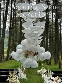 1 pezzo Ombrello rotondo di stile cinese tradizionale in carta, ombrello di carta bianca da dipingere a mano, ombrello di carta oleata, per giochi di festa, attività festive, forniture per feste, accessorio per pittura fai-da-te, decorazione per matrimoni, fotografia, danza e feste, accessorio per cucito, set di cucito, matrimoni, cucito, artigianato, misurazione