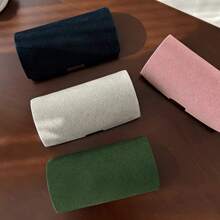 Joyero de terciopelo de lujo para mujeres - Caja de viaje portátil mini, con soporte antióxido para anillos, el regalo perfecto para cumpleaños, día de la madre y San Valentín, joyero