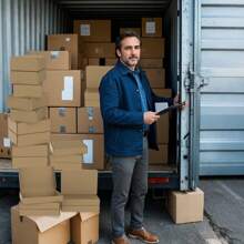 YUENFONG 20x Maxibriefkartons Karton Box Faltbar Päckchen Geschenkbox Warenpost Postkarton Mailer Boxen, 150x140x40mm  200x150x50mm 320x220x50mm - 150 x 100 x 40 mm - Übersicht 9
