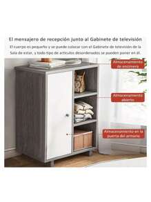 In The Living Room Window The Simple Low Furniture To Place - 灰色 - 查看 5