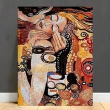 Vibrant Abstract Design,-1 Pc Wooden Framed Canvas Painting -  Thickness 2.25cm/0.9inch,Valentine's Day Decorations At Home,Valentine's Day,New Year,Home Gift Decoration, Room Decoration Aesthetic, Wall Decoration Art, Perfect Gift, Autumn And Winter Wall Decoration, Living Room Decoration, Bedroom Decoration, Kitchen Decoration, Entry Decoration, Bathroom Decoration, Direct Wall Painting, High Quality Wall Painting Poster ,Easter  Easter Decorations For Women