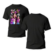 Playera, Artistas Y Bandas Legendarias, D. Lipa - Negro - Ver 2