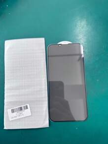 Juego de 4 protectores de pantalla de vidrio templado con borde negro para protección de privacidad de pantalla completa, compatible con iPhone 16/16 Plus/16 Pro/16 Pro Max/15/15Pro/15 Plus/15 Pro Max, regalo para cumpleaños, familiares y amigos, protector de pantalla antiespia, accesorio para teléfono