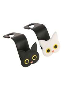 Cute 3d Cartoon Cat Car Seat Headrest Hook - Universal Vehicle Storage Organizer For Handbags, Wallets, Coats - Cute Car Accessories For Playful Car Owners,Wall Picture Frame,Wall Hooks Self Adhesive,Hooks,Hook,Wall Hooks,Bathroom,Towel Holder,Hooks,Wall Hooks,Hooks,Wall Hook,Door Hanger