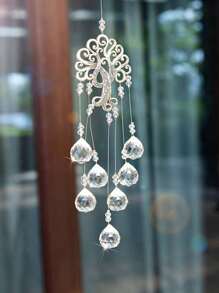 1 件生命树水晶捕光器，适用于花园装饰、房间装饰、水晶灯吊坠、生命树捕光器水晶球汽车装饰家居装饰 - 無色 - 查看 6