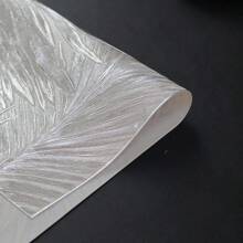 Thickened Square Feather PVC Placemats, Waterproof Non-Slip Heat Insulation, Luxury Hotel & Restaurant Holiday Decor Dining Table Mat, 1pc/4pcs/6pcs - Square Feather Placemat - View 9