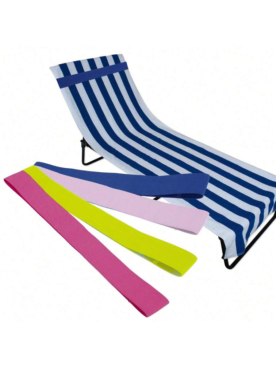 Towel Bands For Beach,Pool&Cruise Chairs, Beach Towel Bands-Windproof Beach Chair Towel Bands Clips For Cruise Ship Essentials,Elastic Towel Holder Strap,Summer Chair Bands For Beach Towels