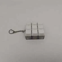 猫形钥匙扣减压坐立不安玩具，机械键盘开关测试器，钥匙圈，桌面装饰，手机吊坠，创意新奇抗焦虑流行坐立不安玩具 - 彩色 - 查看 15