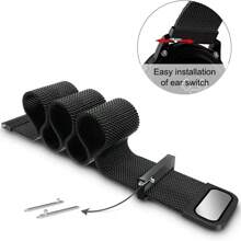 Mailänder Armband kompatibel mit Xiaomi Redmi Watch 5 3 Active, Metallsolo-Schleife Edelstahlarmband, kompatibel mit Redmi Watch 5 3 Lite, magnetisches Armband