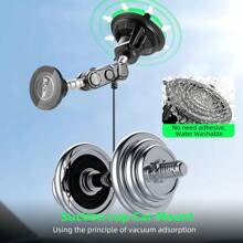 Magnetic Car Phone Holder, Magnetic Car Navigation Suction Cup Mount