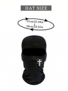 4pcs/2pcs/1pc Cross Printing Ski Mask Spring And Summer Balaclava Face Mask For Men Women UV Protection Windproof Scarf For Snowboard Motorcycle - Multicolor - View 4