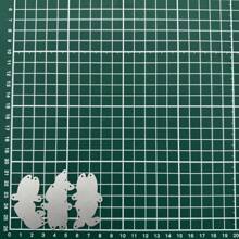 2025 New Arrival Easter Bunny Decoration Metal Cutting Dies For DIY Scrapbooking Card Making Stencils Photo Albums 1PC