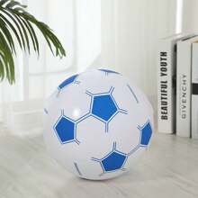 1 pièce/5 pièces/10 pièces Ballon de soccer/plage gonflable, ballon de soccer léger pour l'extérieur, ballon de décoration pour fête de plage