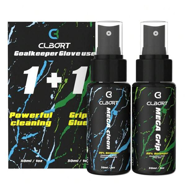 2 X 30ml Goalkeeper Gloves Grip Enhancer
