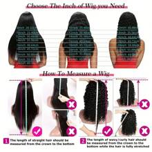 Afro Kinky Curly Human Hair Wig With Bangs Full Machine Made Scalp Top Wig Glueless Virgin Brazilian Afro Curly Wigs For Women 200% Density Natural Color - #1B Black - View 6