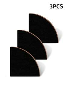 1 pièce/2 pièces/3 pièces Étagère d'angle blanche minimaliste moderne en vinyle, étagère d'affichage d'angle murale de 8,2*8,2 pouces, étagère de stockage décorative d'angle pour chambre à coucher, salon, cuisine, bureau, buanderie