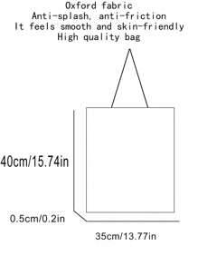 1pc Customized Large Capacity Fashionable Minimalist Portable Single-Compartment Tote Bag, Unique, Customized Name/Logo, Suitable For College Students, Office, Grocery Shopping, Walking, Personalized, DIY Gift, Foldable