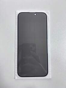 Juego de 4 protectores de pantalla de vidrio templado con borde negro para protección de privacidad de pantalla completa, compatible con iPhone 16/16 Plus/16 Pro/16 Pro Max/15/15Pro/15 Plus/15 Pro Max, regalo para cumpleaños, familiares y amigos, protector de pantalla antiespia, accesorio para teléfono
