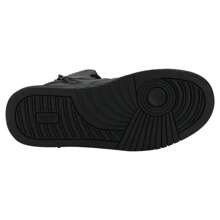 Tenis Tipo Bota Color Negro Para Mujer Con Diseño Moderno Y Elegante - Negro - Ver 4