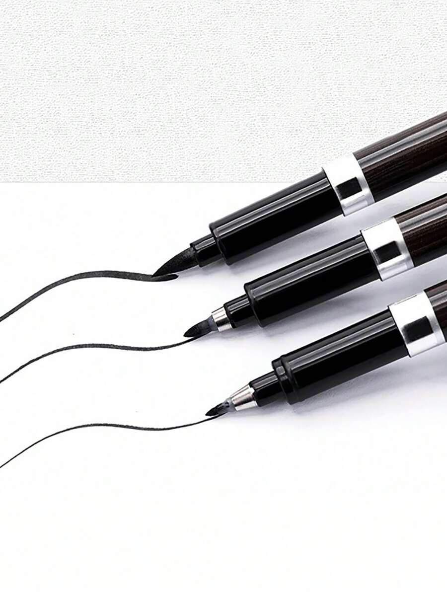 sipa 3pcs Plastic Calligraphy Pen