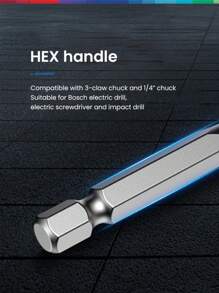 Juego de brocas universales Bosch EXPERT HEX-9 Series con vástago hexagonal mejorado, brocas multiusos de 4/5/6/6/8mm con accesorios Bosch - Multicolor - Ver 6