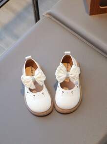 Chaussures de princesse à nœud papillon pour filles, Chaussures Hanfu à semelle souple, Nouvelles chaussures de loisirs pour enfants, Printemps Automne 2025