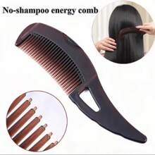 1-3 件便携式空心去头屑按摩梳防静电防缠分梳护理发刷 - 彩色 - 查看 1