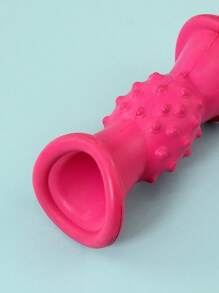 1PC RANDOM COLOR DENTAL CLEANING RUBBER TOY - Multicolor - View 2