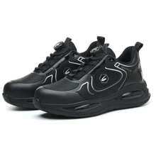 frysen Chaussures de travail frysen Chaussures de sécurité pour hommes et femmes Chaussures légères antidérapantes avec embout en acier Chaussures de sécurité confortables et respirantes avec fermeture à torsion 37-46 EU