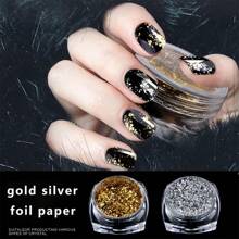 6 Grid 3D Nail Decoration Pendant Alloy Butterfly Shell Seahorse Starfish Pearl Ruby Color Round Beads 3D Metal Pendant Suitable For Nail Art Jewelry Making Technology DIY Nail Charms Nail Gems Nail Supplies