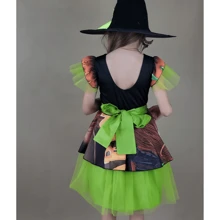 Vestido de bruja sin gorro - Negro - Ver 2