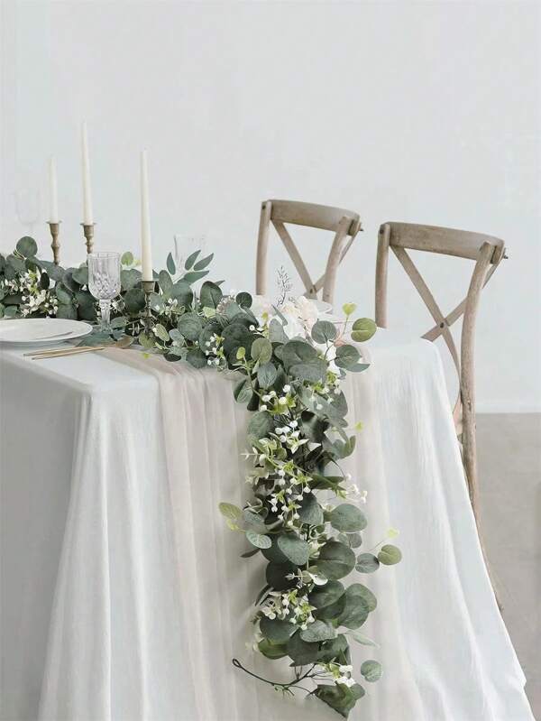 1 pezzo Ramo di Fiori di Gypsophila finti da 70 pollici, in plastica, adatto per la decorazione di salotto, ristorante, festival, feste, compleanni