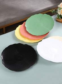 Petal-Shaped Serving Platter, Versatile Dish For Steaming Fish, Baking Fish, Steaming Buns, Dumplings, Noodles, Salad Plates For Home Use