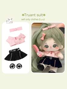 1 Set Of Clothes For 20cm Dolls, Exquisite And Good-Looking, Endowing The Doll With Unique Charm, With Many Choices To Meet Your Needs. (Only The Clothes Are Sold, And The Small Accessories On The Clothes Are Random. Please Be Cautious If You Are Bothered By This!) - Multicolor - View 28